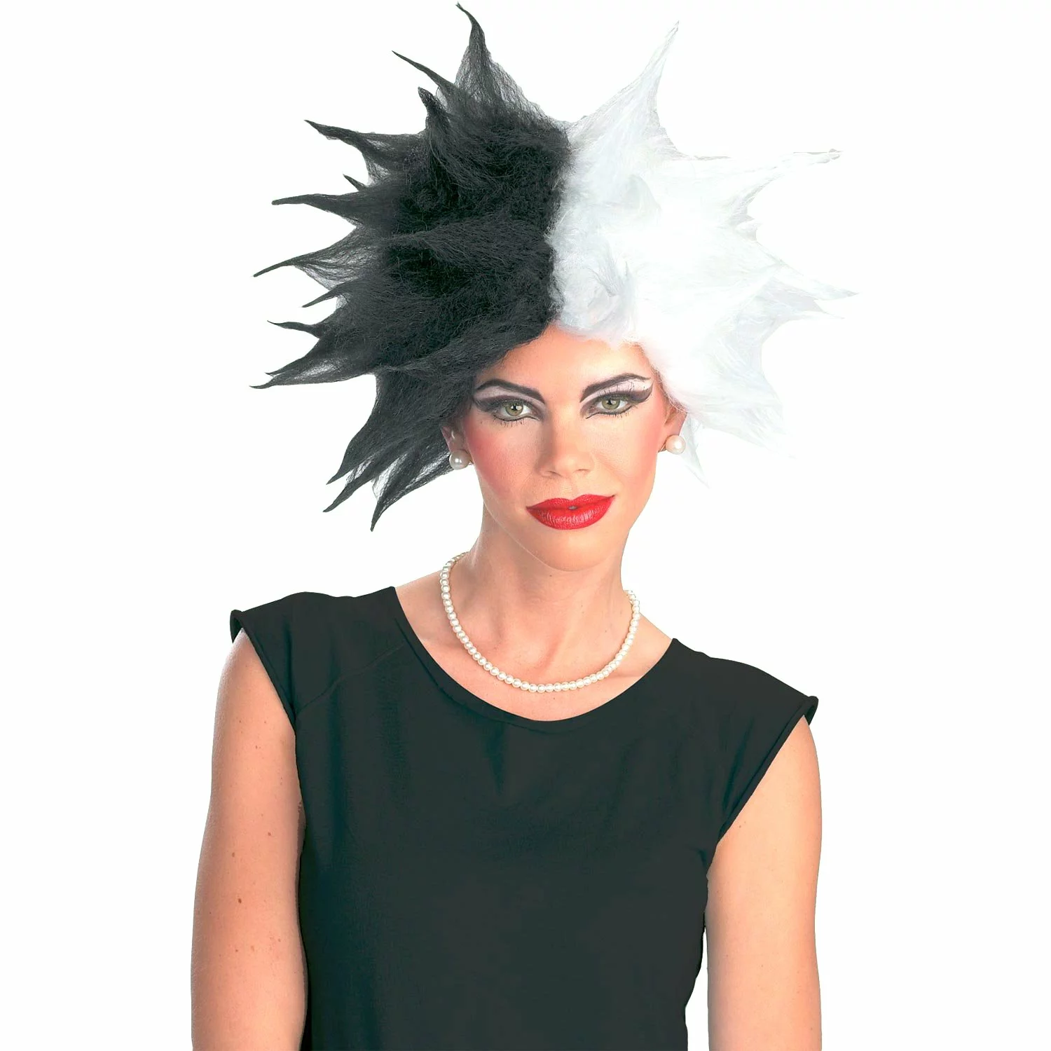 Cruella De Vil Deluxe Wig Adult 1 Cruella De Vil Deluxe Wig Adult