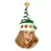 Deluxe Springy Christmas Tree Hat