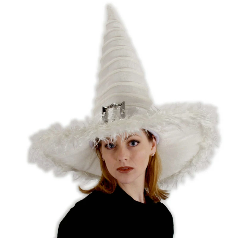 Good Witch Hat White 1 Good Witch Hat White