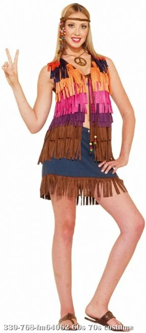Fringed Hippie Vest 1 Fringed Hippie Vest