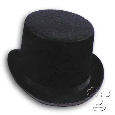 Black Felt Top Hat 1 Black Felt Top Hat