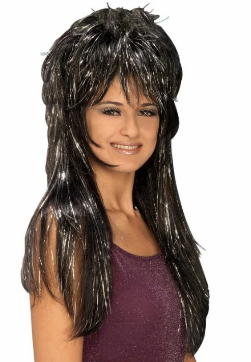 Tinsel Rocker Adult Wig 1 Tinsel Rocker Adult Wig