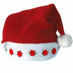 Light-Up Santa Hat