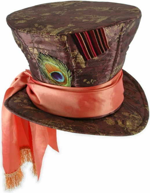 Alice In Wonderland Movie - Mad Hatter Hat Adult 1 Alice In Wonderland Movie - Mad Hatter Hat Adult