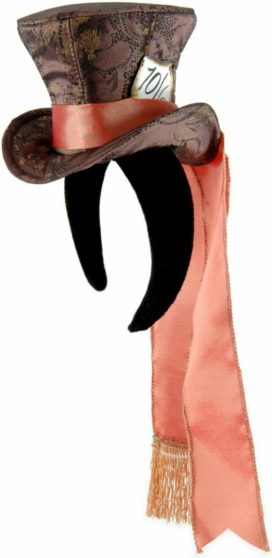 Alice In Wonderland Movie - Cocktail Mad Hatter Hat Adult 1 Alice In Wonderland Movie - Cocktail Mad Hatter Hat Adult