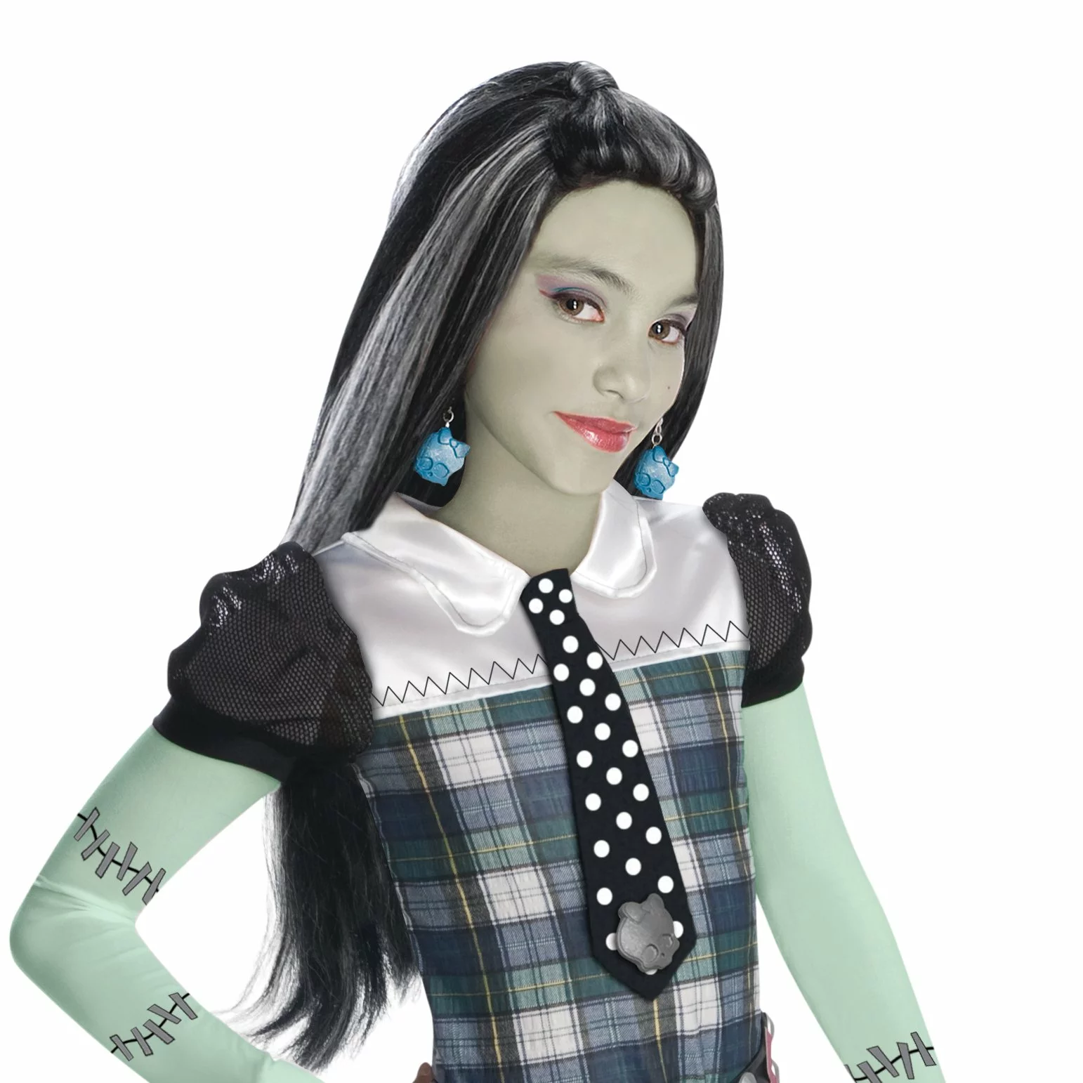 Monster High - Frankie Stein Wig (Child) 1 Monster High - Frankie Stein Wig (Child)
