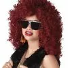 Dancehall Diva (Red) Adult Wig