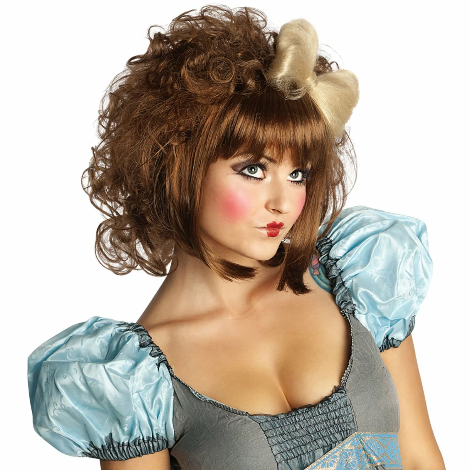 Cutie Doll Brown Adult Wig 1 Cutie Doll Brown Adult Wig
