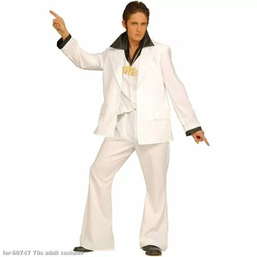 Disco Fever Adult Costume -Historic Clothing Store FOR 60747