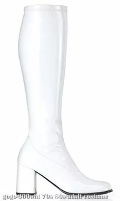White Costume Boots