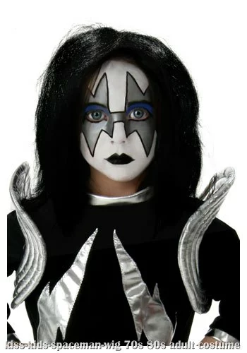 Kids KISS Spaceman Wig 1 Kids KISS Spaceman Wig
