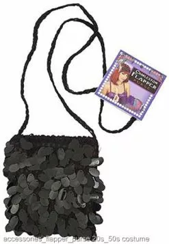 Sequin Flapper Purse