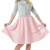 Adult Pink Poodle Skirt