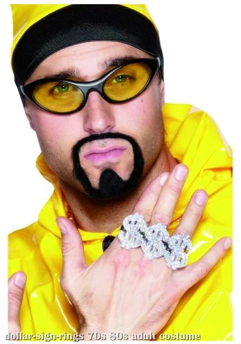 Dollar Sign Pimp Ring 1 Dollar Sign Pimp Ring