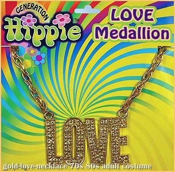 Gold Love Necklace 1 Gold Love Necklace