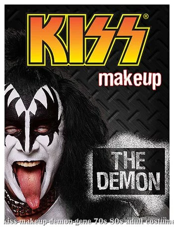 Gene Simmons Demon KISS Makeup 1 Gene Simmons Demon KISS Makeup