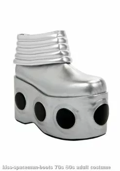 KISS Rock The Nation Spaceman Boots