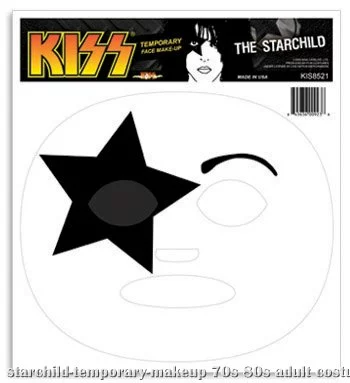KISS Starchild Halloween Make Up 1 KISS Starchild Halloween Make Up